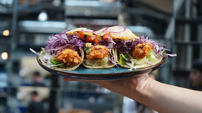 Hawaiian Salmon (3 tacos)
